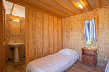 Simple and unusual accommodation at the Bagheera naturist domain near Linguizzetta