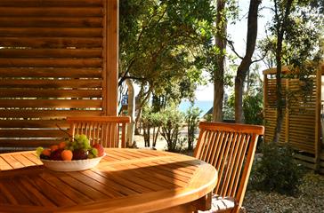 obile home rental Corsica - 2 bedrooms 2 bathrooms - Naturist campsite Corsica - Bagheera Seaside
