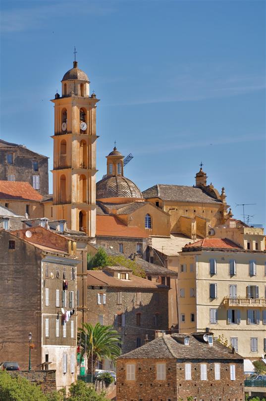 Cervione near the Domaine de Bagheera, naturist campsite in Corsica