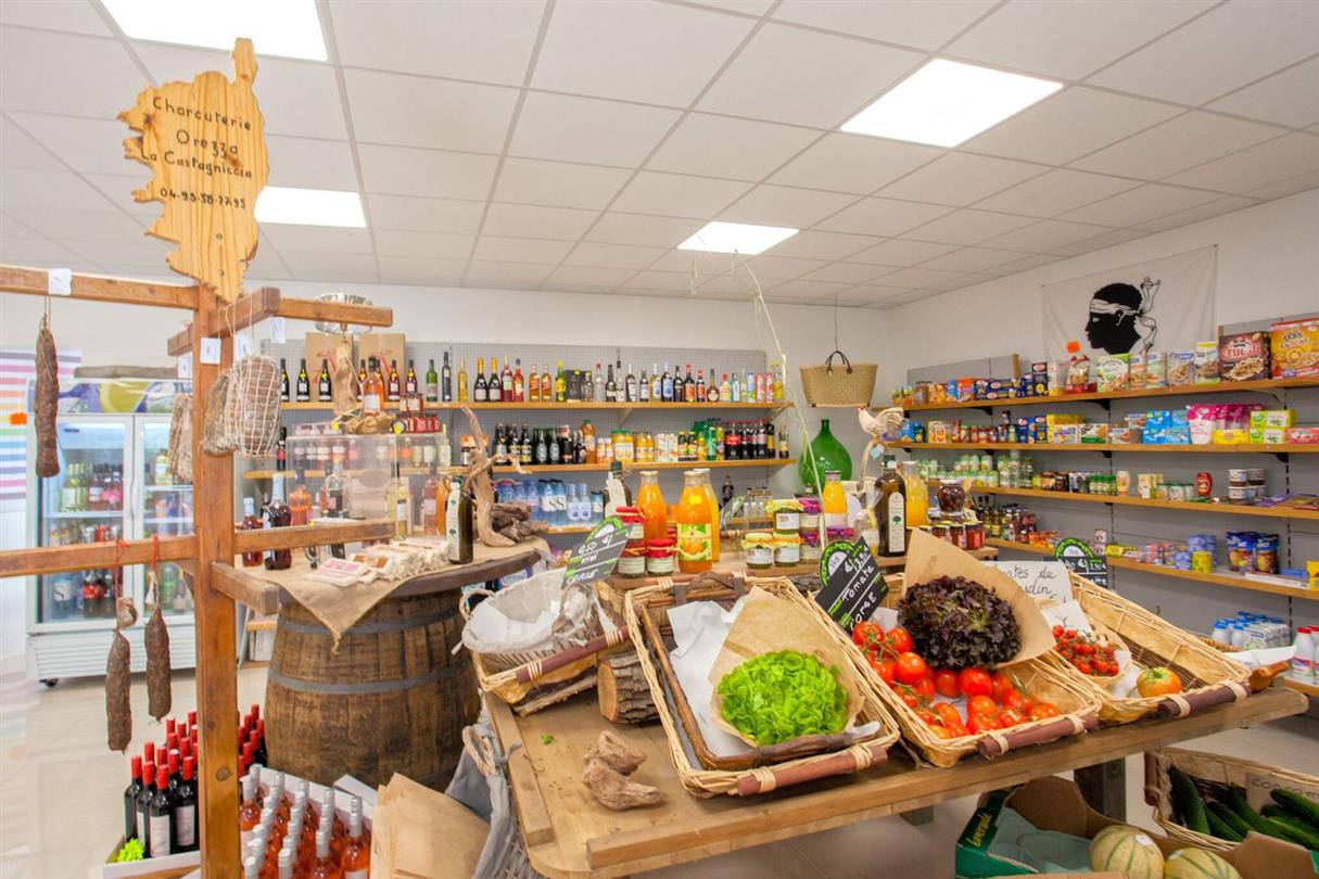 Local Corsican products  - Bagheera 4-star naturist campsite