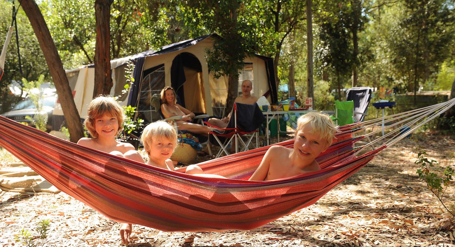 Large family offer - Family pitch rental - naturist campsite  Corsica