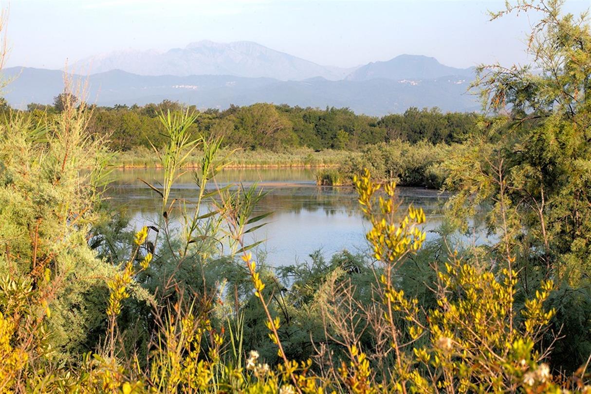 U Stangolu lake at the 4-star naturist campsite i- Domaine de Bagheera 