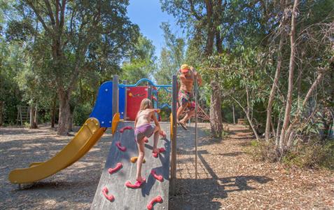 Play Area 4-star naturist campsite corisca between Bastia and Porto Vecchio
