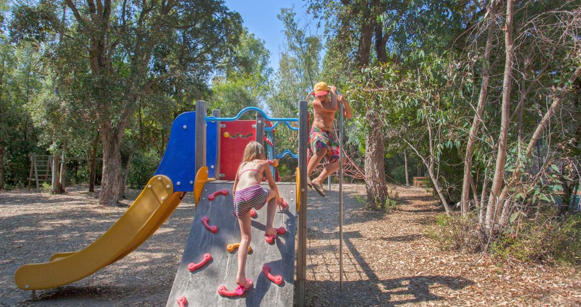 Play Area 4-star naturist campsite corisca between Bastia and Porto Vecchio