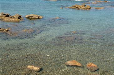Campsite overlooking the Mediterranean Sea - naturist campsite Corsica
