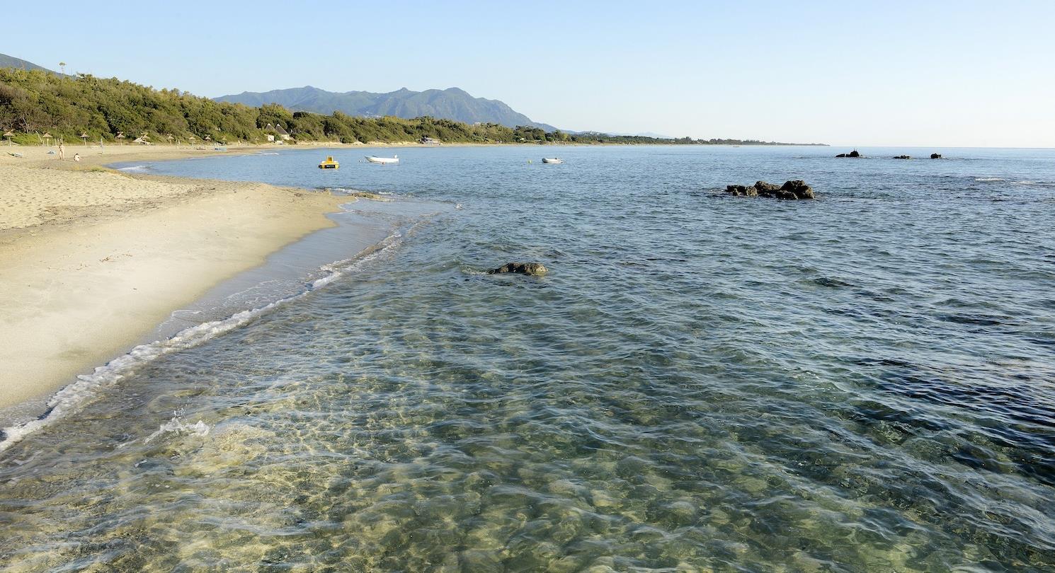 Corsica Bravone beach - Corsican naturist campsite