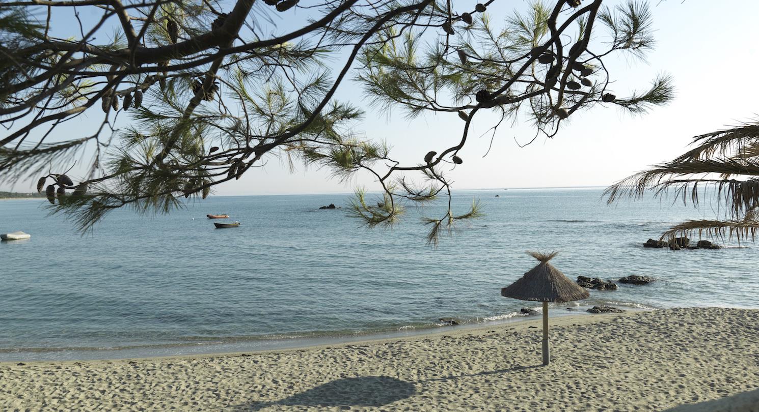 Nudist beach in Bravone - Corsican naturist campsite