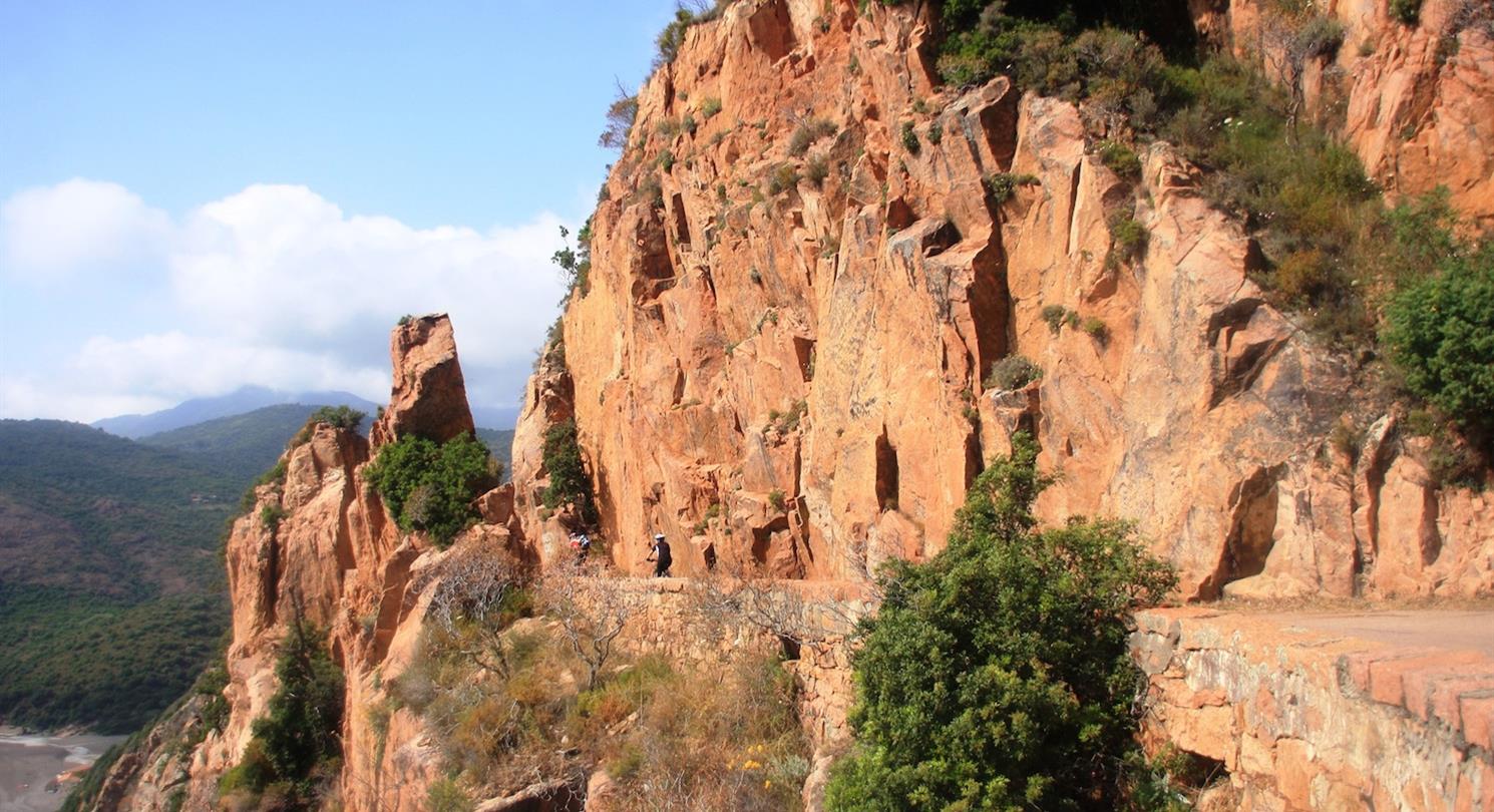Access by road Bagheera naturist area in Corsica