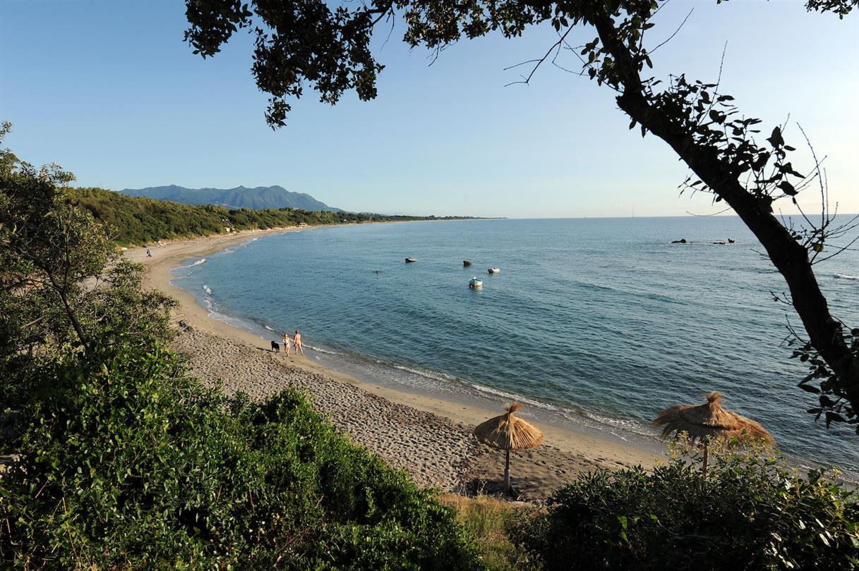Naturist beach near the Bagheera forest - naturist campsite by the sea
