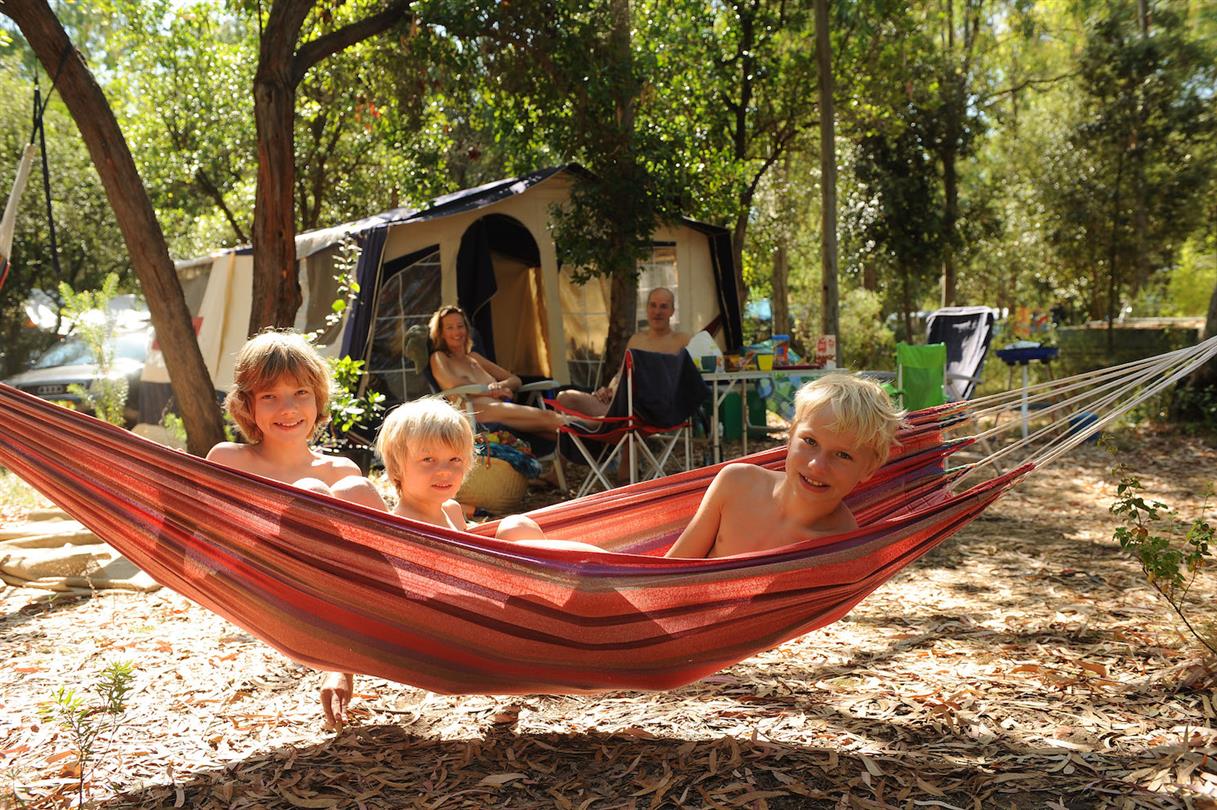 Corsica naturist campsite pitches