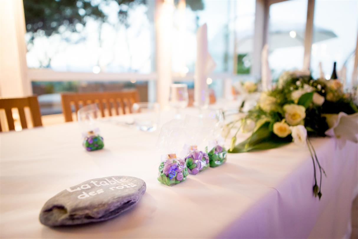 Function room rental with sea view - Bagheera campsite in Corsica