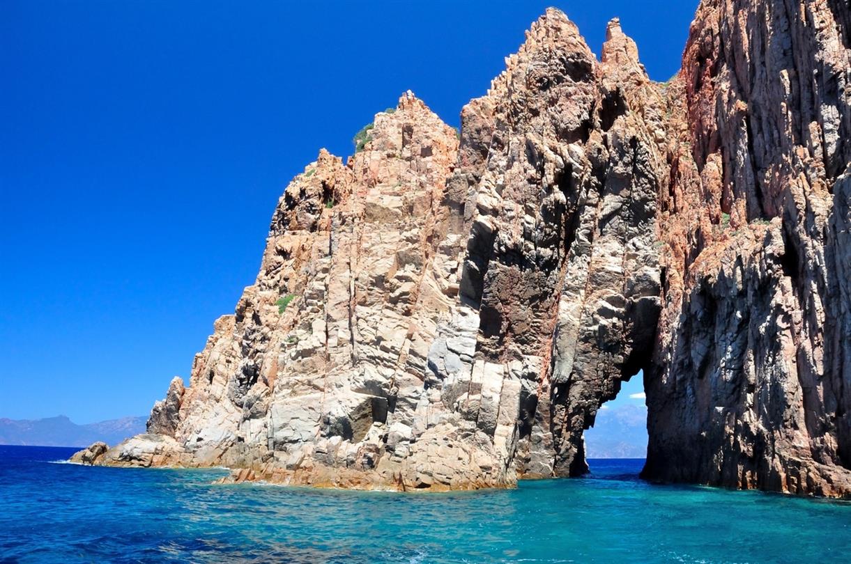 Calanques de Piana in Corsica - Naturist holidays Corsica