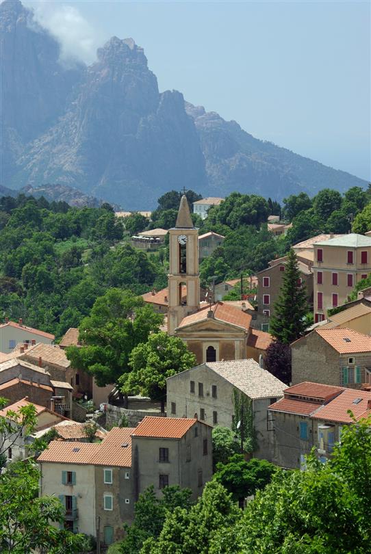 Evisa, mountain village in Corsica - Domaine de Bagheera, naturist holiday village Corsica