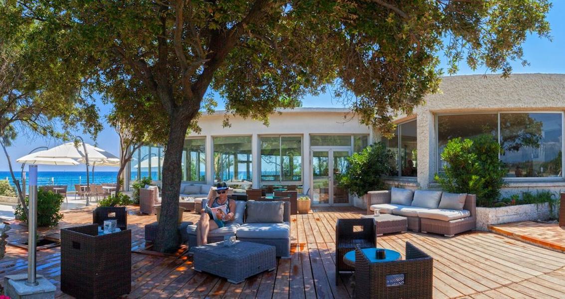 Half board formula at Corsican naturist holiday resort