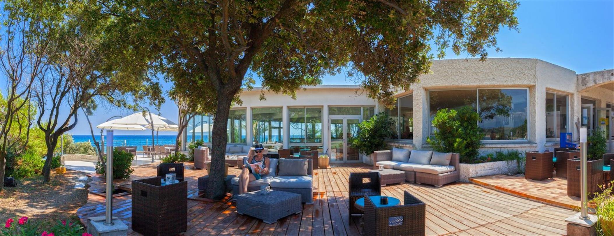 Half board formula at Corsican naturist holiday resort