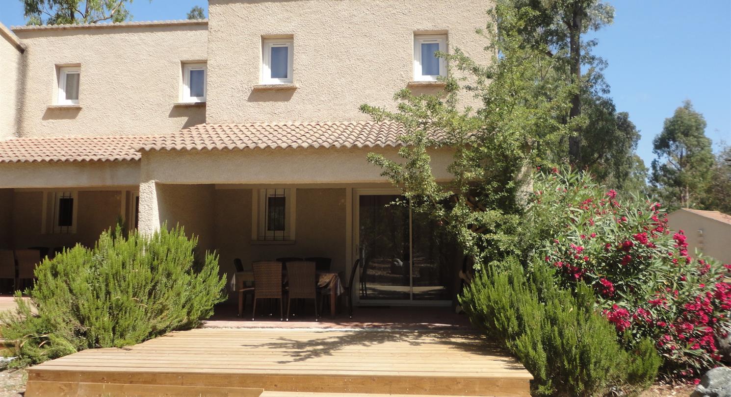 Villa Type B - Naturist holiday accommodation rental between Bastia and Porto Vecchio