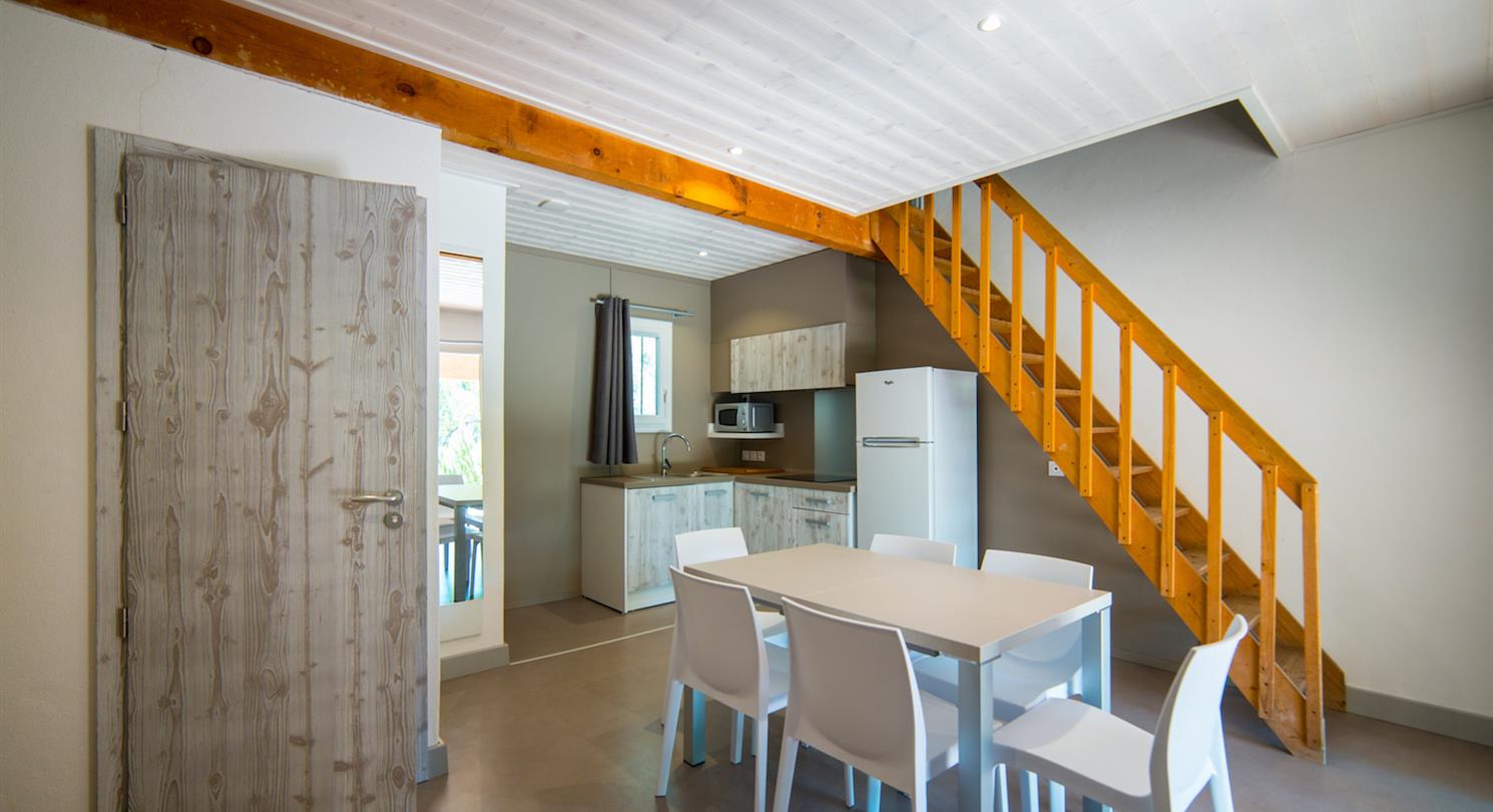 Villa Type B - Corsican naturist accommodation for 4 people near Aleria