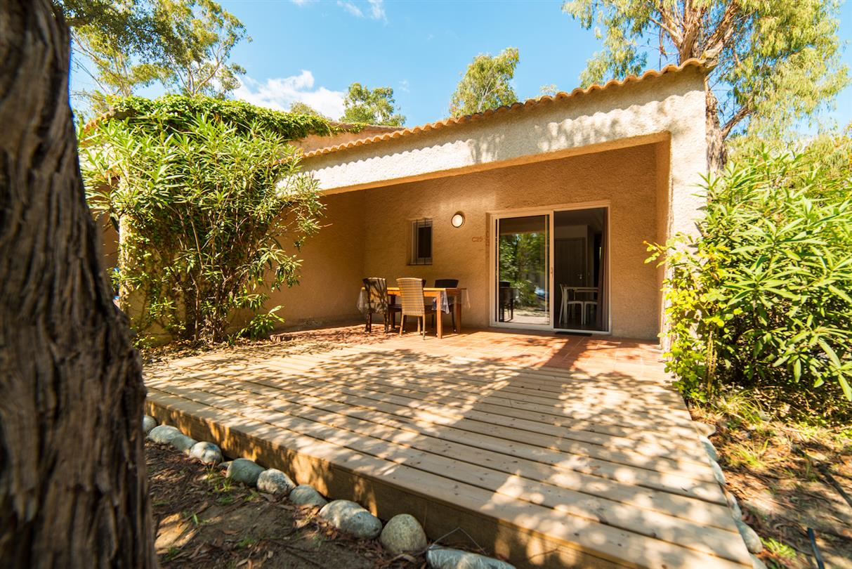 Villa Type C - Naturist accommodation for 4 people camping at the edge of the Mediterranean