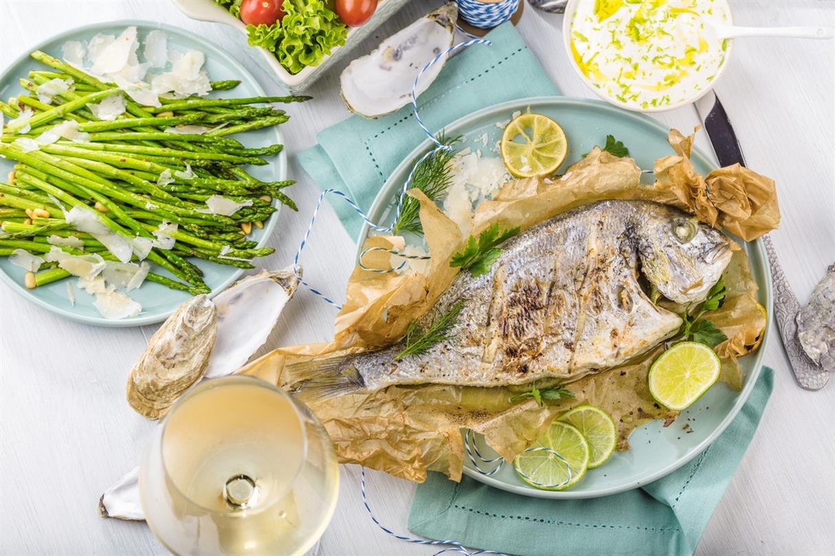 Fish, sea bream fillet Corsica - Bagheera 3-star naturist tourism residence in Corsica