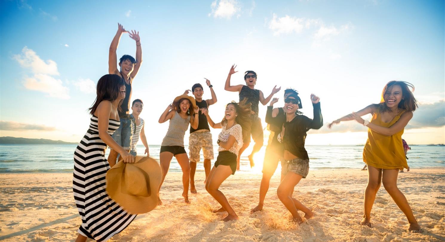 Nudist teen party