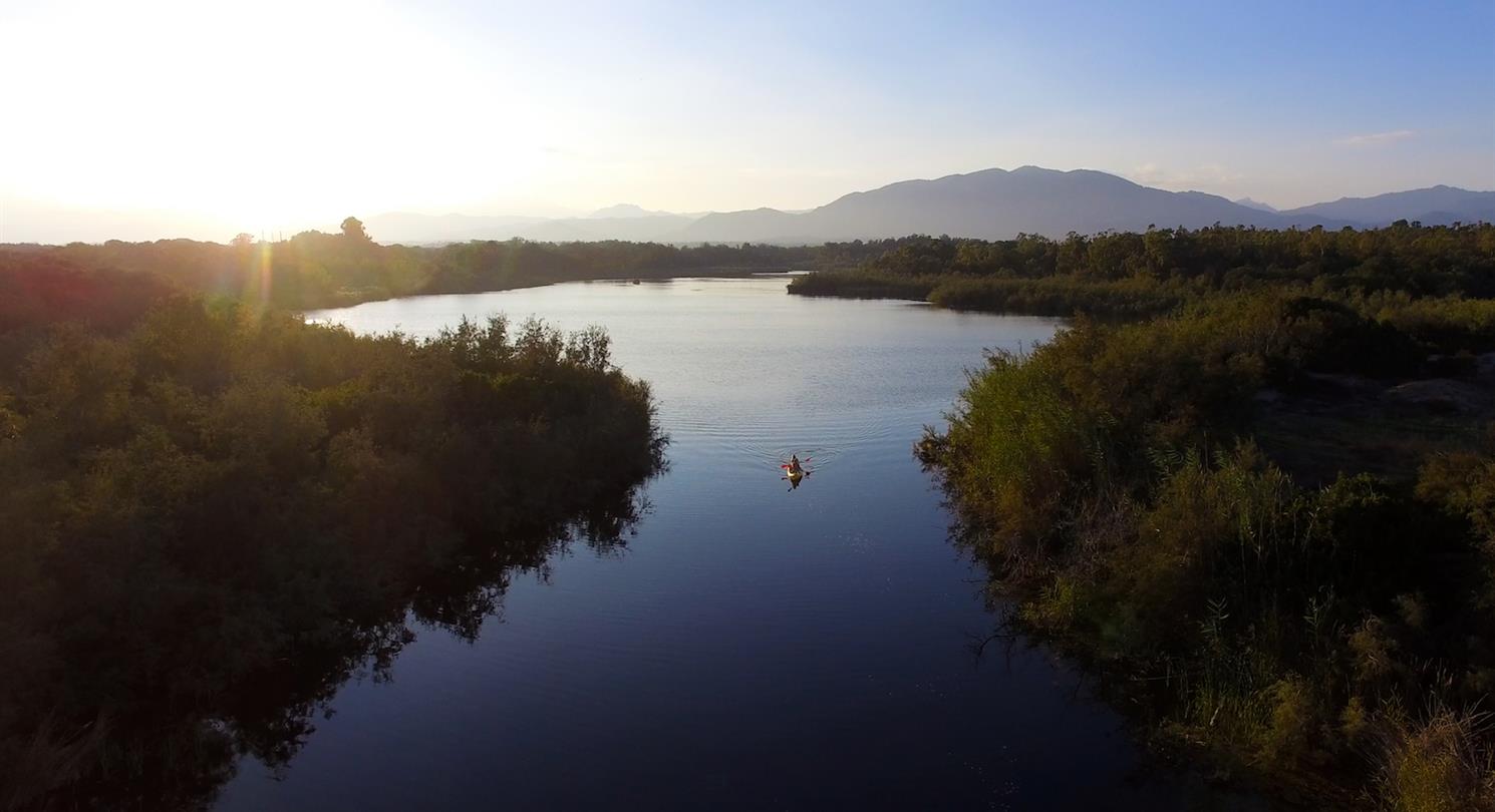 Pond U Stagnolu - Domaine de Bagheera, Corsican naturism