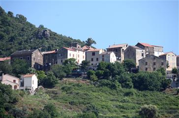 Linguizzetta village near Bagheera naturist campsite, Corsica