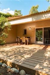 Terrace type C  - spring - Bagheera naturist holiday Corsica