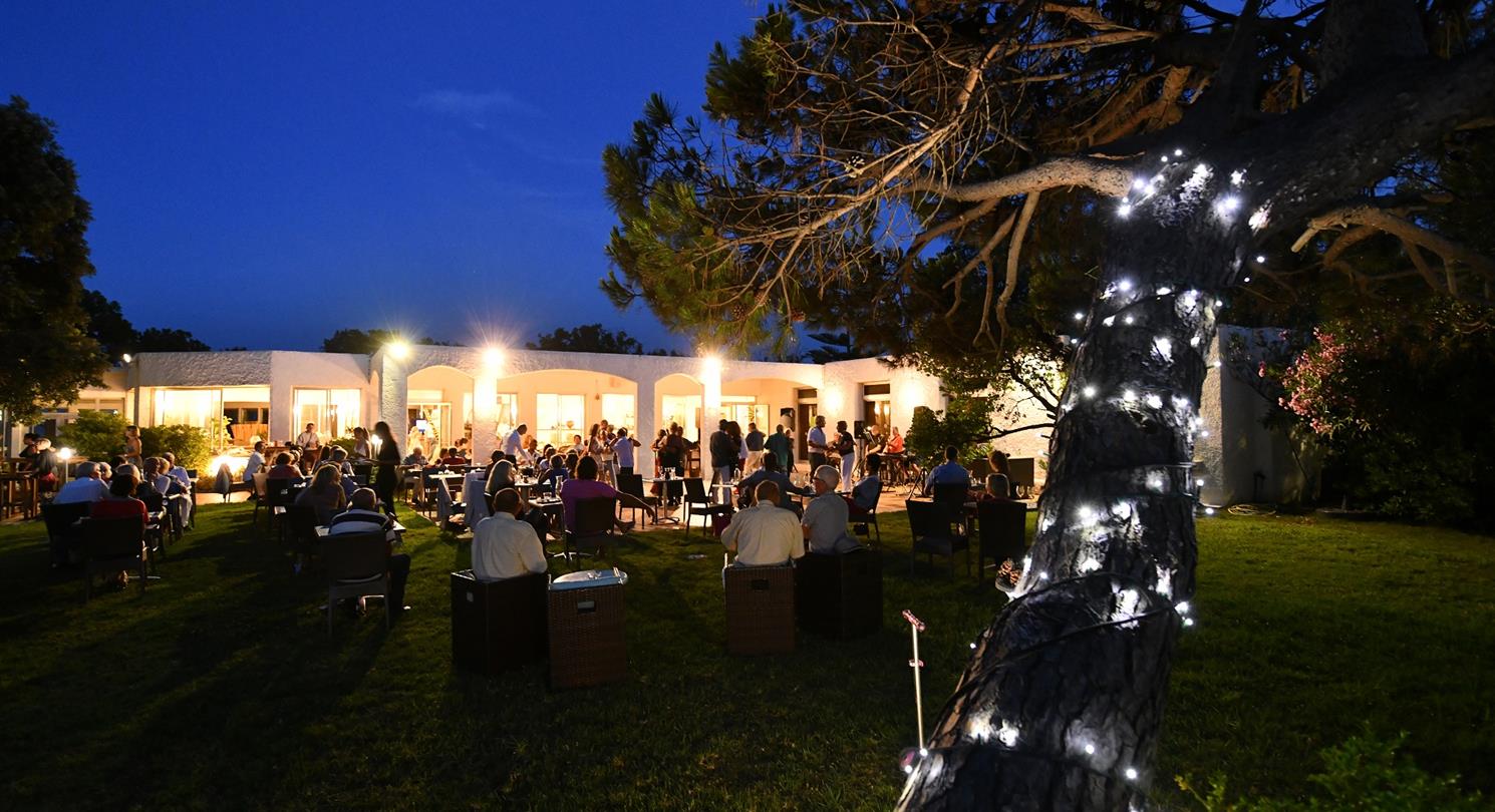 Evenings at the domain of Bagheera - naturist campsite Corsica