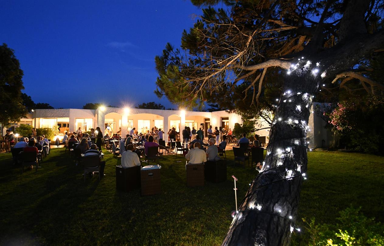 Evenings at the domain of Bagheera - naturist campsite Corsica