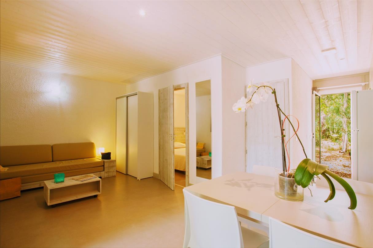 Naturist holiday rental between Bastia and Porto Vecchio