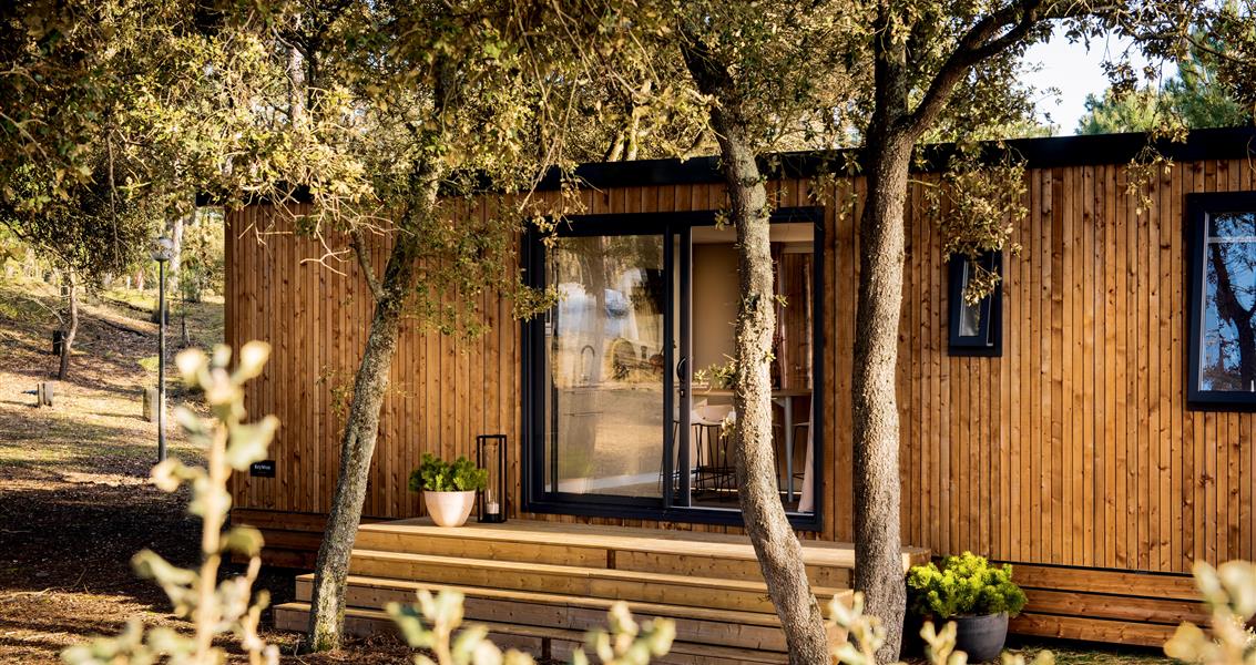 MOBIL HOME K-WEST Luce & Mare Bagheera naturist Resort corsica