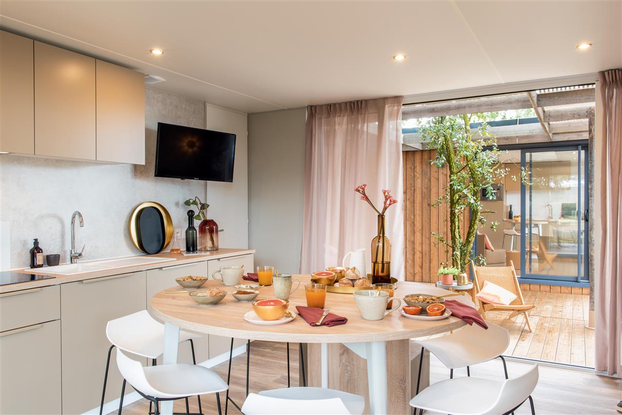 MOBIL HOME K-WEST Luce & Mare Bagheera naturist Resort corsica