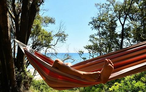Naturist campsite Bagheera in corsica sea view 