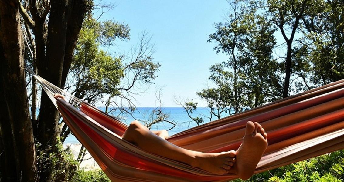 Naturist campsite Bagheera in corsica sea view 