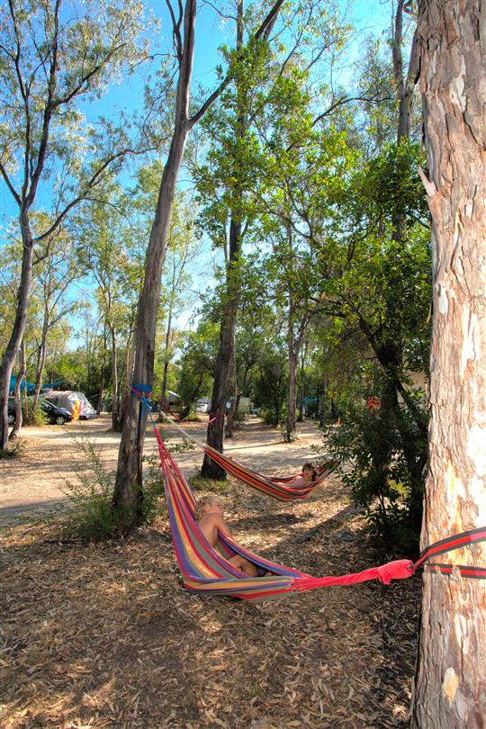 Naturist campsite Bagheera in corsica sea view 