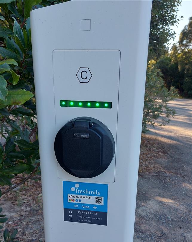 Charging stations for electric vehicles
