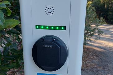 Charging stations for electric vehicles